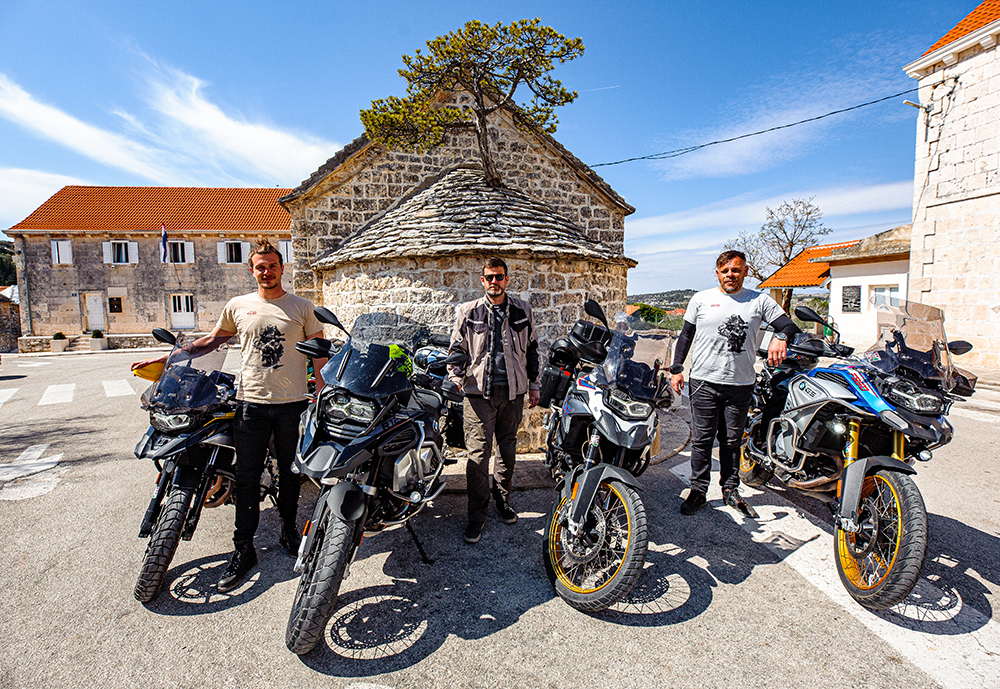 motorcycle rental Croatia Rent-a-GS team