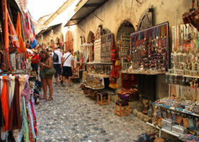 Mostar old city center